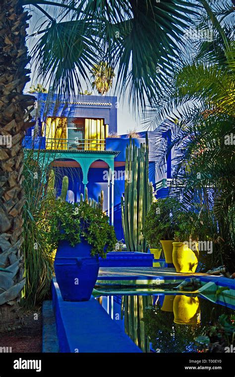 yves st laurent morocco garden